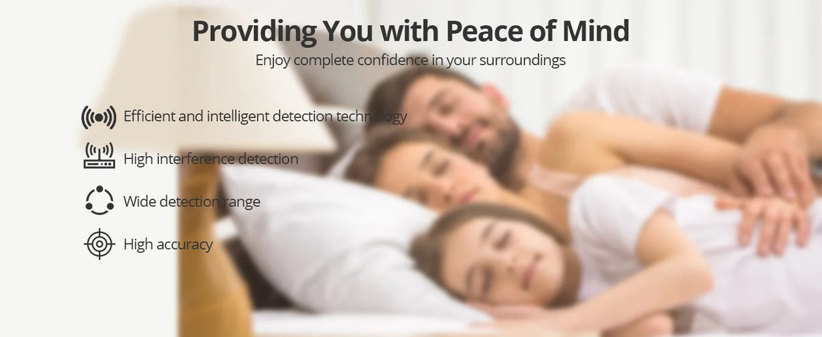 Spy Hidden Camera Detector - AI-Powered Anti-Spy Device, GPS Tracker & Bug Detector, RF Scanner for Hotels, Travel, Home & Offic