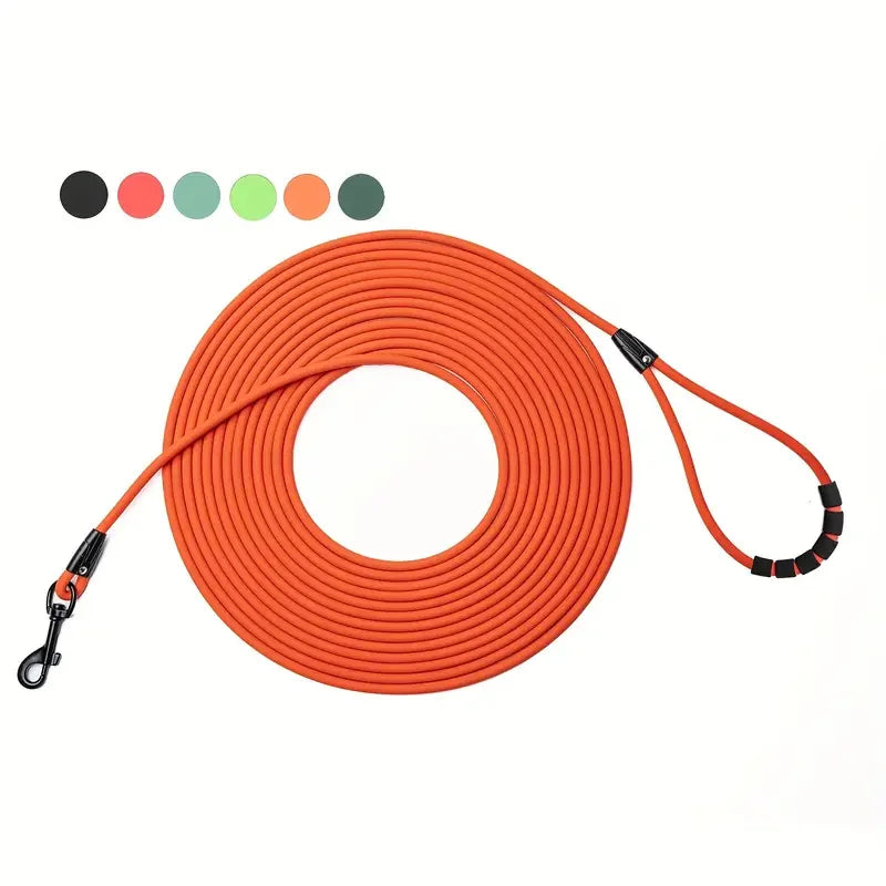 Dog Leash Long Lead Training Tracking Line Comfortable Handle Heavy Duty Rope 5ft 10ft 20ft 30ft for Small Medium Large Dog