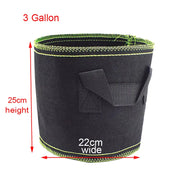1/2/3 gallon Plant Grow Bags Nursery pots Veg Potato Transplanting planting Flower Pots Self-Adhesion Fabric Supplies Garden To