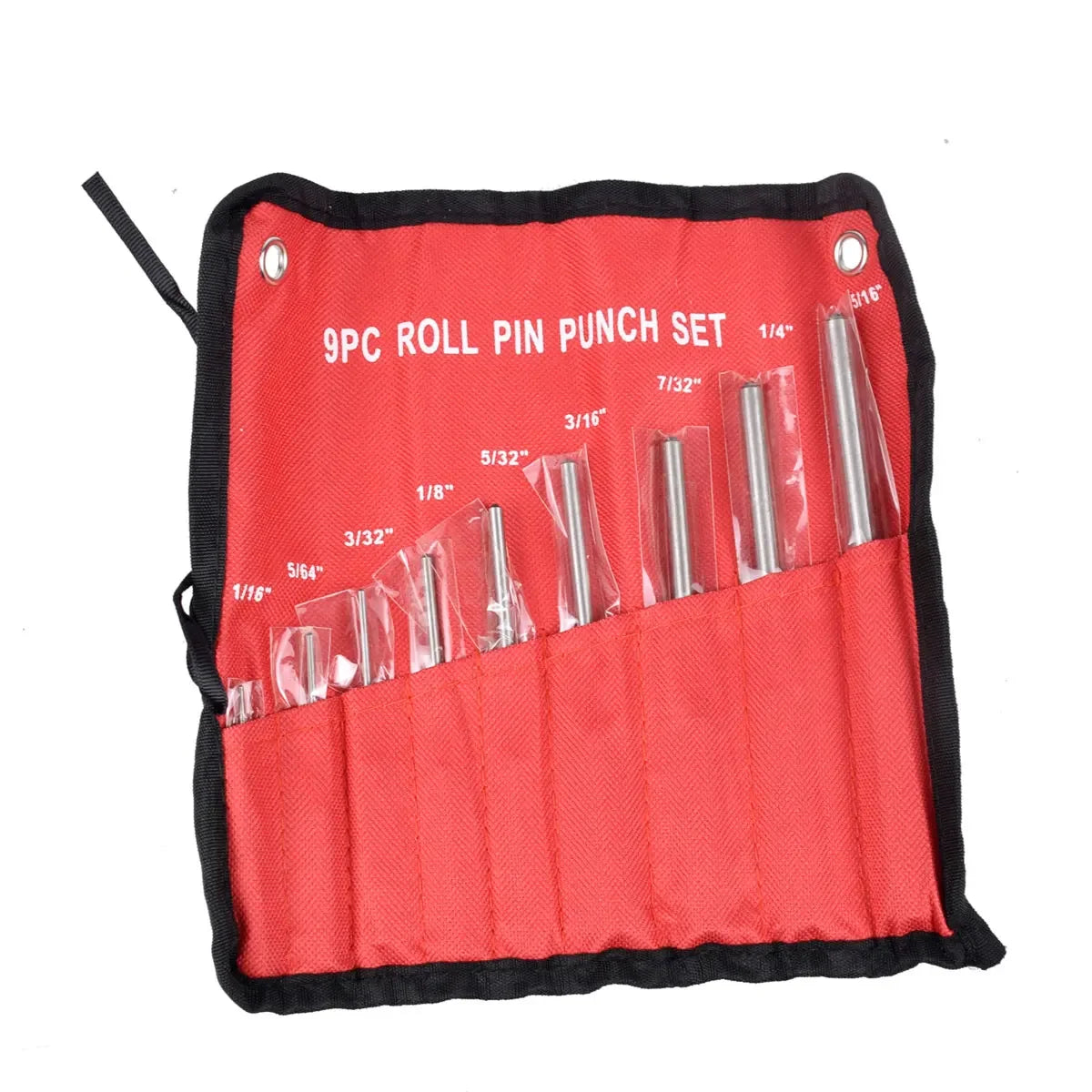 9pcs Roll Pin Punch Set Tools Kit Tool Chisel for Grip Gunsmith Jewelry and Watch Gun Repair Handyman Handwear Remover Tools
