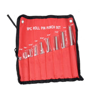 9pcs Roll Pin Punch Set Tools Kit Tool Chisel for Grip Gunsmith Jewelry and Watch Gun Repair Handyman Handwear Remover Tools