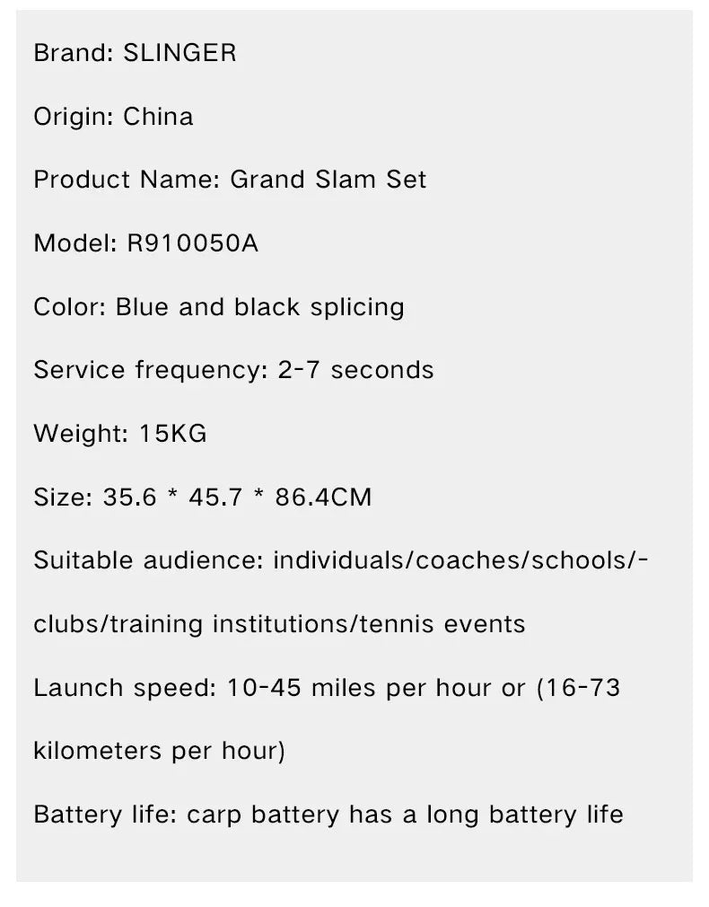 Tennis Serve Machine Accompanying Training Device Assisting Single Player Throwing Practice