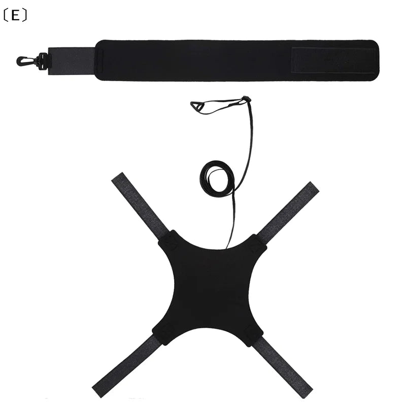 〔E〕Volleyball Training Equipment Aid Training Belt Solo Practice Trainer For Serving And Arm Swing Serve Training Accessories