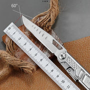 SWISS TECH 11 in 1 Mini Multitool Multi-function Tools with Scissors Screwdriver EDC Outdoor Survival Hand Tool