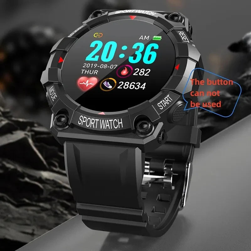 Smart Watch Fitness Bracelet Sport Pedometer Control Music BT Connection Clock Alarm Weather Message Smartwatch FD68S Y56