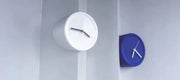 Living Room Silent Wall Clocks Simple Non-Ticking Punch-Free Corner Wall Clock Bedroom Technology Luxury Art Home Decoration
