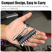Two-Way Portable Ratchet Wrench set Portable 60 Tooth Ratchet Wrench Torque Screwdriver High Quality Bike Repair Tools