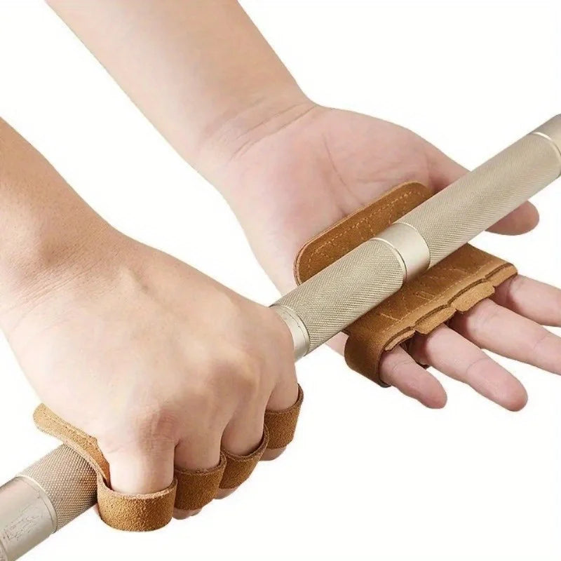 Fitness gloves with anti-slip, wear-resistant grips, and enhanced traction, suitable for gym workouts and weightlifting