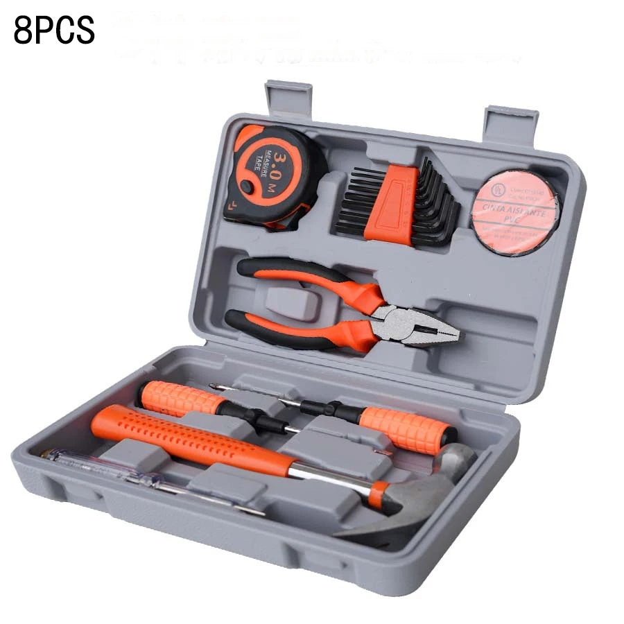 New Hardware Tool Set Combination Tool Set Multifunctional Household Use Manual Woodworking Toolbox Manual Repair Tool Sets