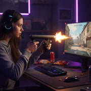 Smart Spending Sale | XGUN SMG Hybrid Light Gun - New 4-Point Positioning (No Camera Needed) - Gyro Gamepad Controller for PC/PS