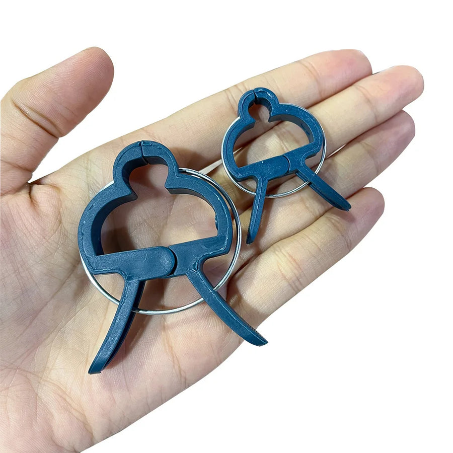 10pcs/set Green Garden Plant Fixed Clips Garden Tools for Greenhous Vegetables Stem Vines Grape Clamp Support Straighten Stems