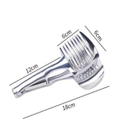 Kitchen Gadgets Handy Stainless Steel Onion Holder Potato Tomato Slicer Vegetable Fruit Cutter Accessories