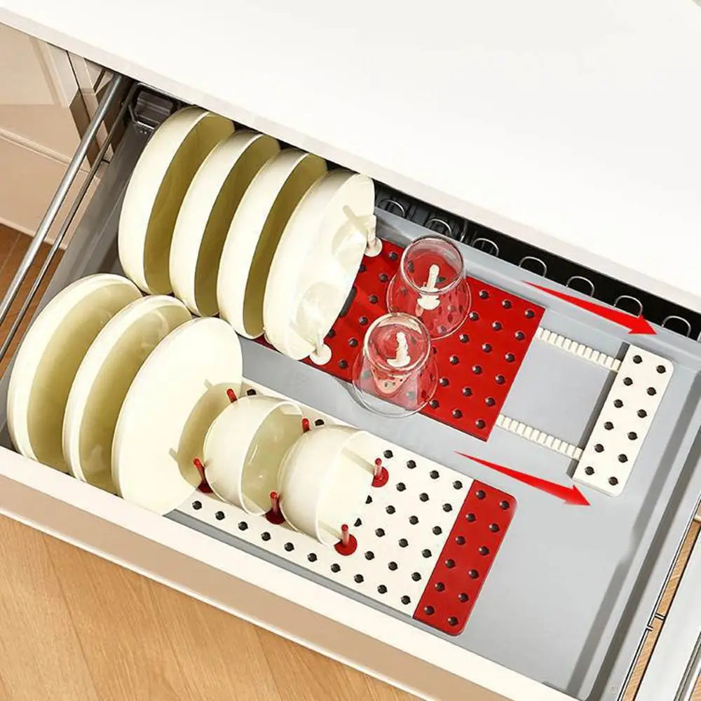 Kitchen Organizer Dish Drying Rack Plates Shelf Plastic Holder Dish Rack Sink Draining Bowl Storage Stand Home Accessories