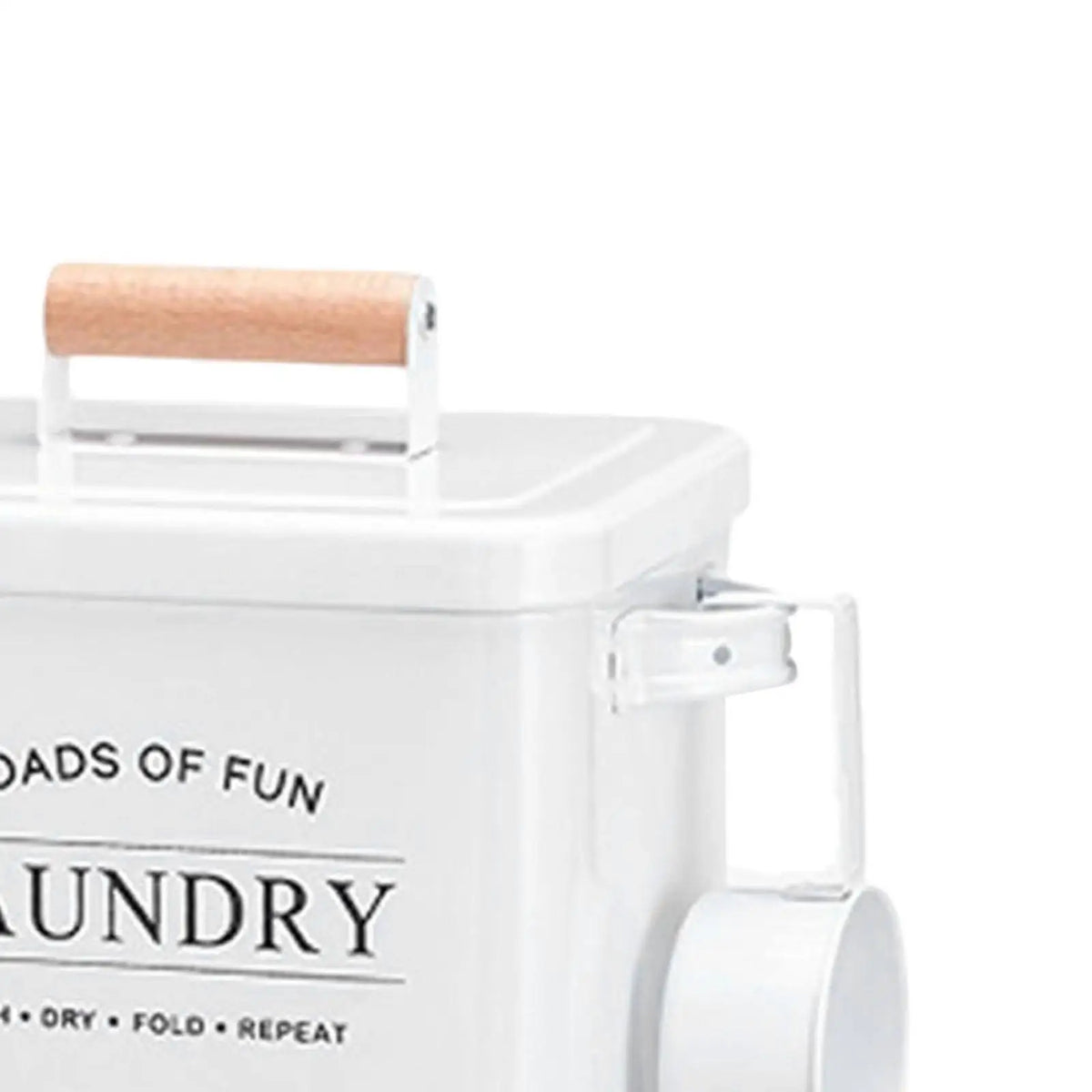 Laundry Powder Storage Farmhouse Decor Multifunctional Grain Rice Pet Food Organizer Aesthetic Portable Storage Bin