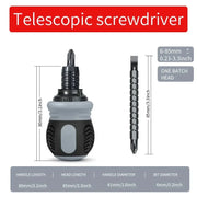 Premium Ergonomic Ratchet Screwdriver Set - Double-Headed, Labor-Saving, Comfort Grip for Max Efficiency & Durability