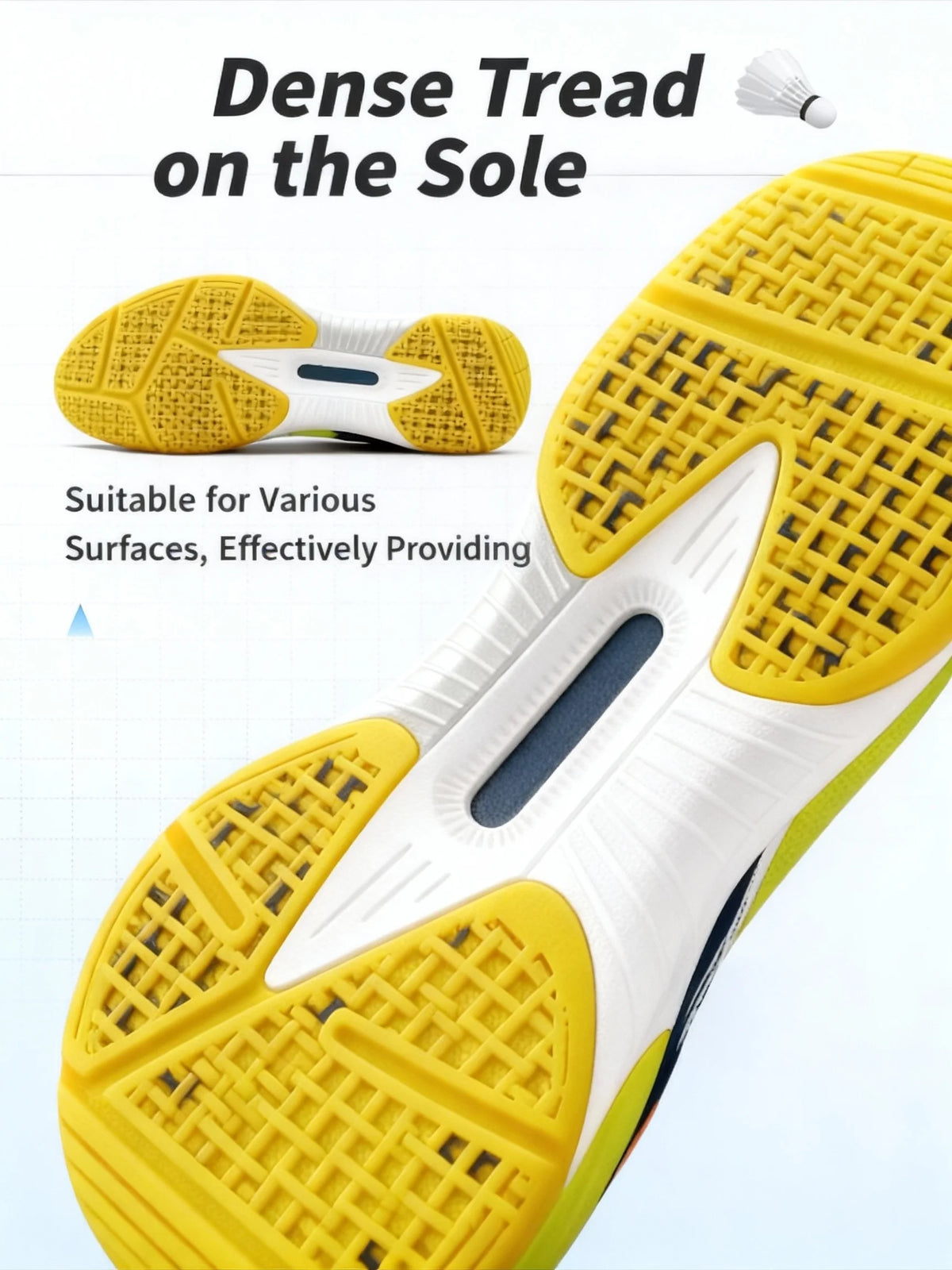 Tennis Shoes Wear-Resistant Non-Slip Cushioning Tennis Court Training Match Men Women Professional Anti-Twist Sports Functional