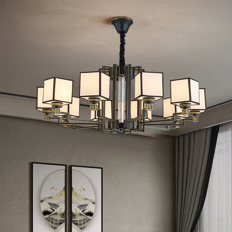 Living Room Light New Dining Room Light Bedroom Light Retro Home Lighting Fixtures Ceiling Chandelier Led Light Decoration Home