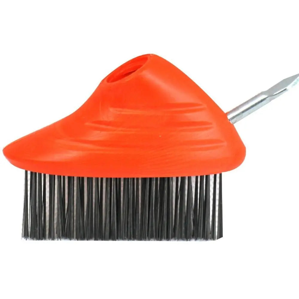 Adjustable Handle Weed Remover Tool 3 In 1 2 Brush Head Weeding Brush Manual Crevice Replaceable Brush Heads Gardening Tool