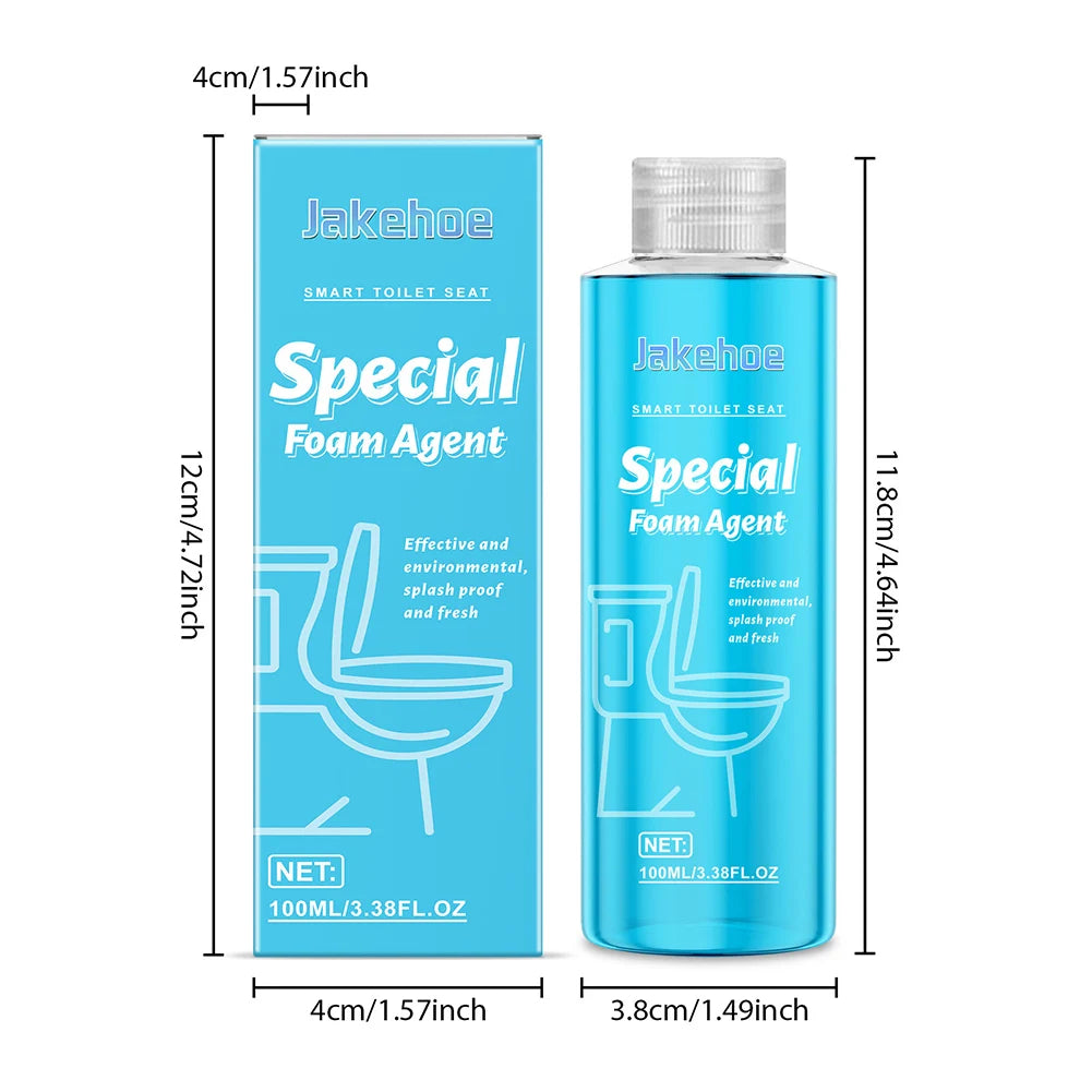 Smart Toilet Foam Cleaner Deep Descaling Stain Remover For Home Use
