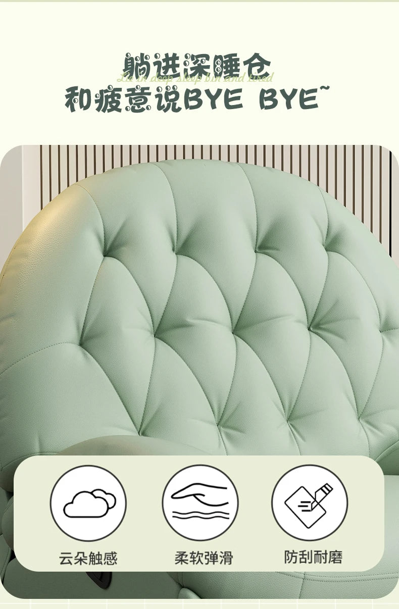Lazy Single Living Room Sofas Modern Armrest Modern Reading Living Room Reclining Wall Muebles Para El Hogar Home Furniture