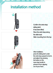 2025 Gaming Accessories Game Grip OLED Gamepad Controller Gamepad Hand Rope Joy-con Wrist Strap Laptop Video Games Accessories