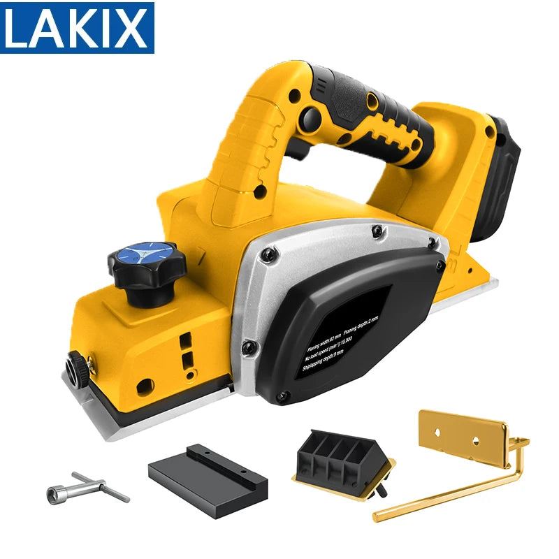 Electric Hand Planer for Dewalt 20V Cordless Handheld Power Planer Carpenter Home DIY Electric Router trimmer Power Tools