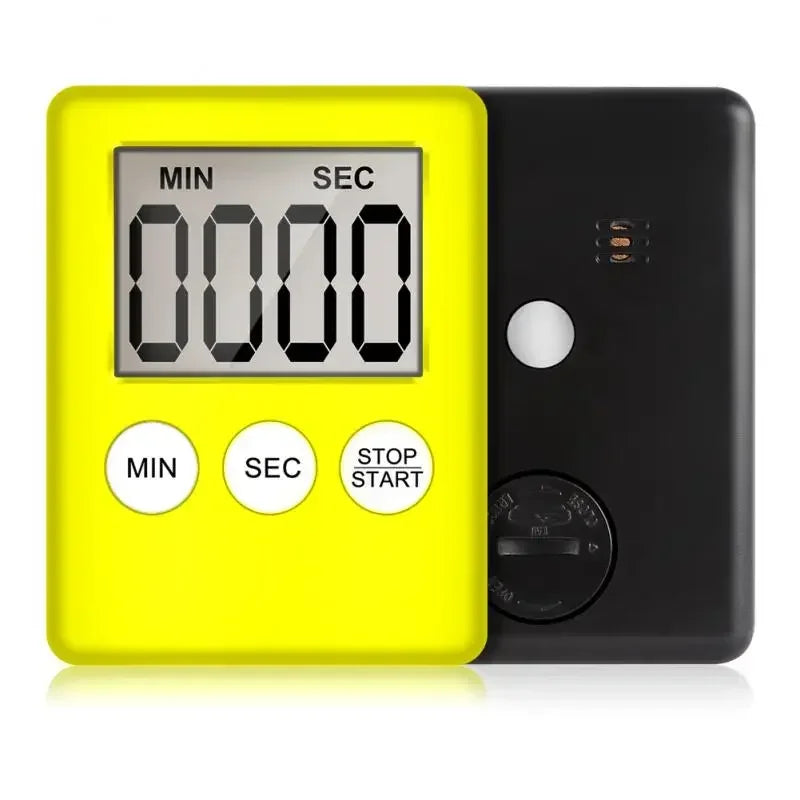 Kitchen Gadget, Electronic LCD Digital Screen Cooking Timer, Count Up Countdown Clock, Alarm Sleep Stopwatch Clocks