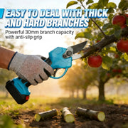 30mm Cordless Brushless Electric Pruning Shears Tree Bonsai Trimming Tool Branch Cutting Electric Tool For Makita 18V Battery