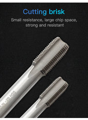 Bike Crank Pedal Thread Tap High Speed Steel Left Right Hand Thread Repair Drill Bits MTB Road Crankset Wire Tap Tools