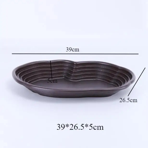 Reptile Bathing Pool Amphibians Accessories Large with Ramp Reptile Water Bowl for Tortoise Turtle Hamster Scorpion Leopard