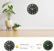 living room wall clock light luxury modern simple quartz clock hanging wall  household clock free punching atmosphere quiet