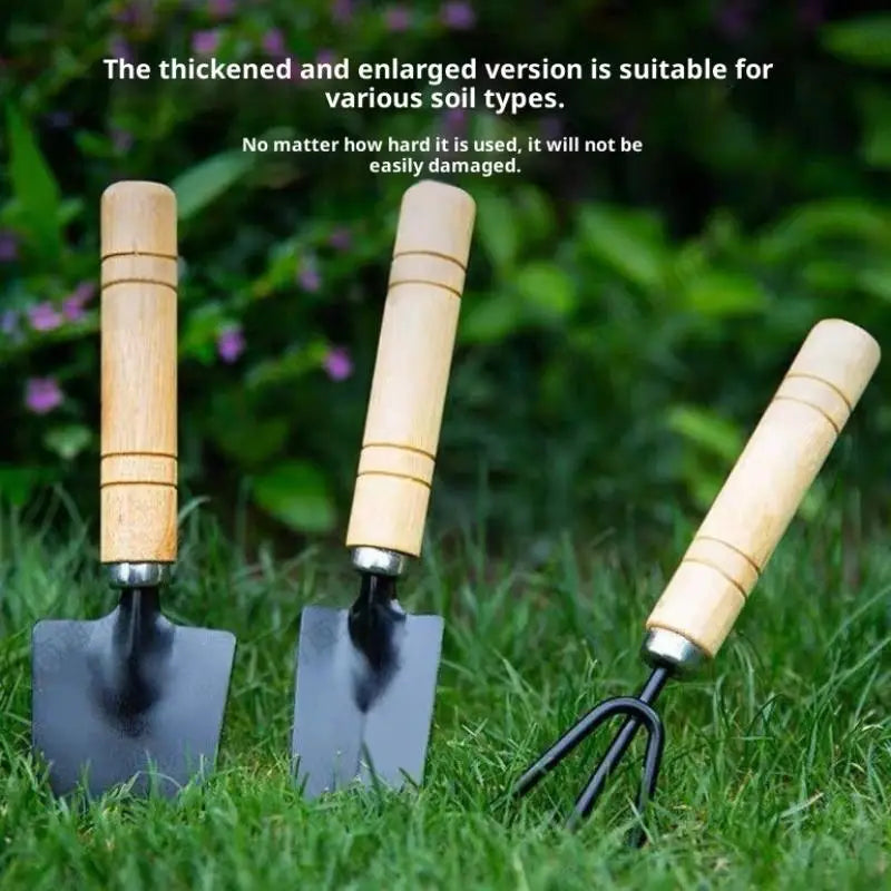 3Pcs/Set Mini Garden Tool Set For Garden Plants Flower Pot Cactus Vegetables Digging Weeding Indoor Small Plants Garden Tools