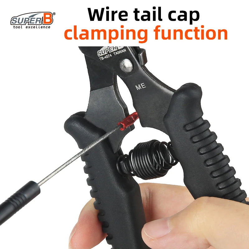 Super B Cable Cutter Pliers Professional Bike Tools Wire Breaker MTB Cycling Tool Line Clamp Repair Bicycle Accessories