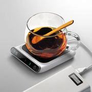 Portable Water Heating Pad Thermostatic Smart Mug Warmer Plate Safety Lightweight Practical Gadgets for Home Office Supplies
