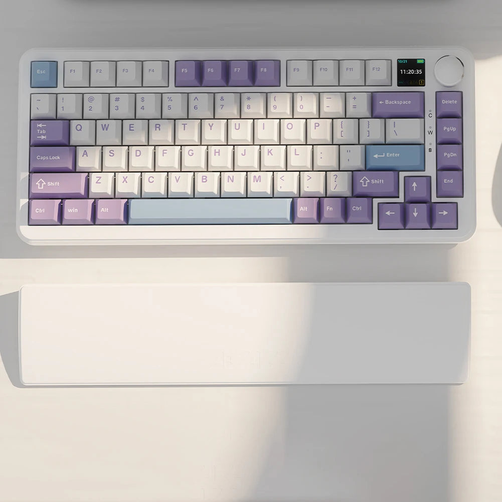 Gaming Keyboard Wrist Rest Pad Ergonometric Memory Foam Anti-Slip Rubber Stable Base Palm Rest 81 Keys Keyboard Hand Support