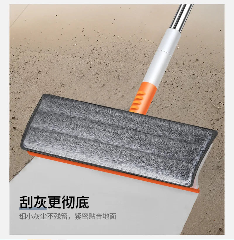 Window Clean Squeegee Mop Soft Microfiber Wiper Telescopic Glass Brush Multi-function Scraper Cleaning Dust Household Clean