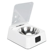 Automatic Cat Feeder with Infrared Sensor Cover Removable Bowl Battery Powered Intelligent Automatic Opening Lid Dog Feeder
