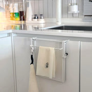 Narrow Kitchen Folding Auxiliary Cooking Table Mini Shelf Dishcloth Hanger Kitchen Assistant Countertop