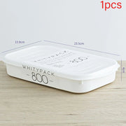 White Fresh Box Kitchen Storage Refrigerator Food Storage Containers Kitchen Storage Food Sealed Organizer Kitchen Supplies 2024