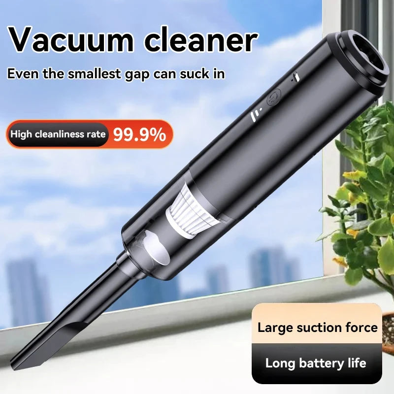 Dust Collector Smart Wireless Portable Vacuum Cleaner Powerful Suction electric Home Cleaning Car Vacuum Cleaner 2025 NEW
