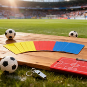 Soccer Referee Cards Professional Referee Gear Sports Official Equipment High Visibility Red Yellow Card for Football Basketball