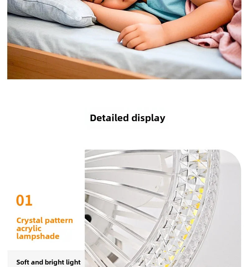 New Ceiling Smart LED Fan Light Living Room Bedroom Modern and Simple Home Intelligent Remote Control Restaurant LED Fan Light