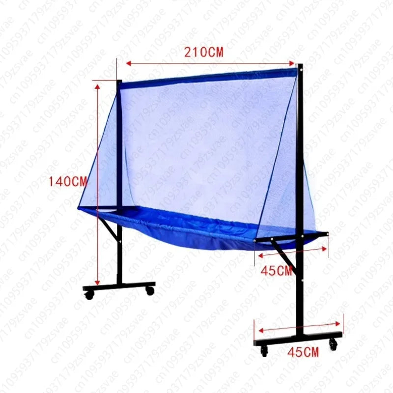 Table Tennis Receiving Net, Floor-standing Ball Collection Net, Ball Collector, Multi-ball Stand Serving Machine