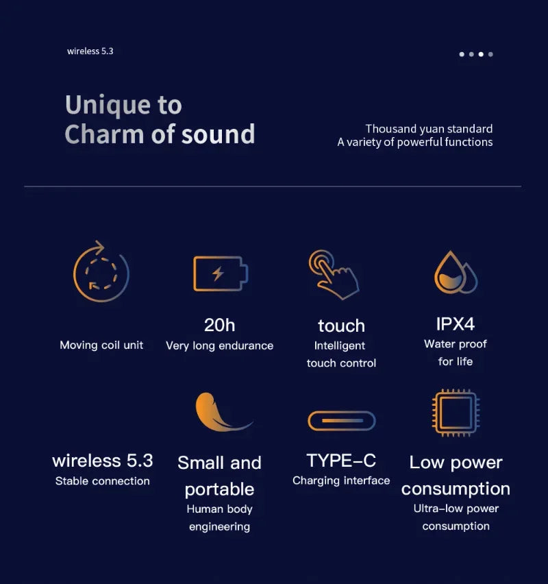 Air 7 Earphone TWS Bluetooth Headset HiFi Wireless  Mic Noise Reduction Earbuds Waterproof Game Motion Headphone New ﻿