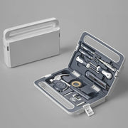 Complete Toolkits Household Multifunctional Organizer Kits Large Hard Case Tools Kit Maintenance Worker Metal Portable Toolkit