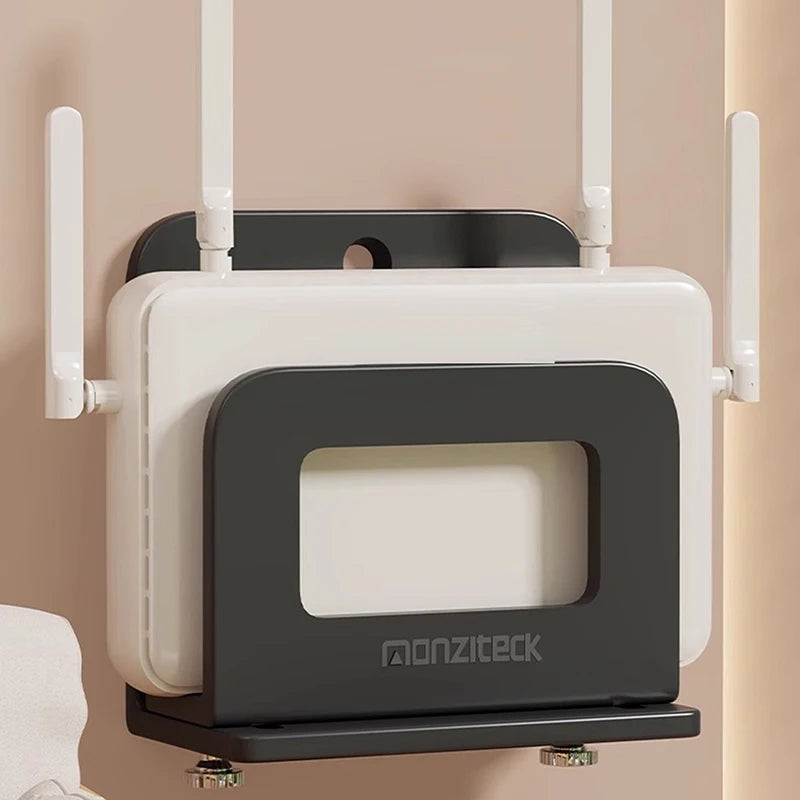 1 Pcs Adjustable Small Device Wall Mount Holder For Router,Modem,TV Box And Other Media Players