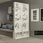 Living room screen simple modern fashion screen creative partition decorative cabinet simple living room room double-sided movem