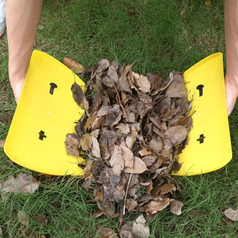 Lightweight Leaf Scoops Rubbish Collect Hand Rakes Grabber Leaf Pick Up Tools for Garden Cleaning Yard Grass Clippings
