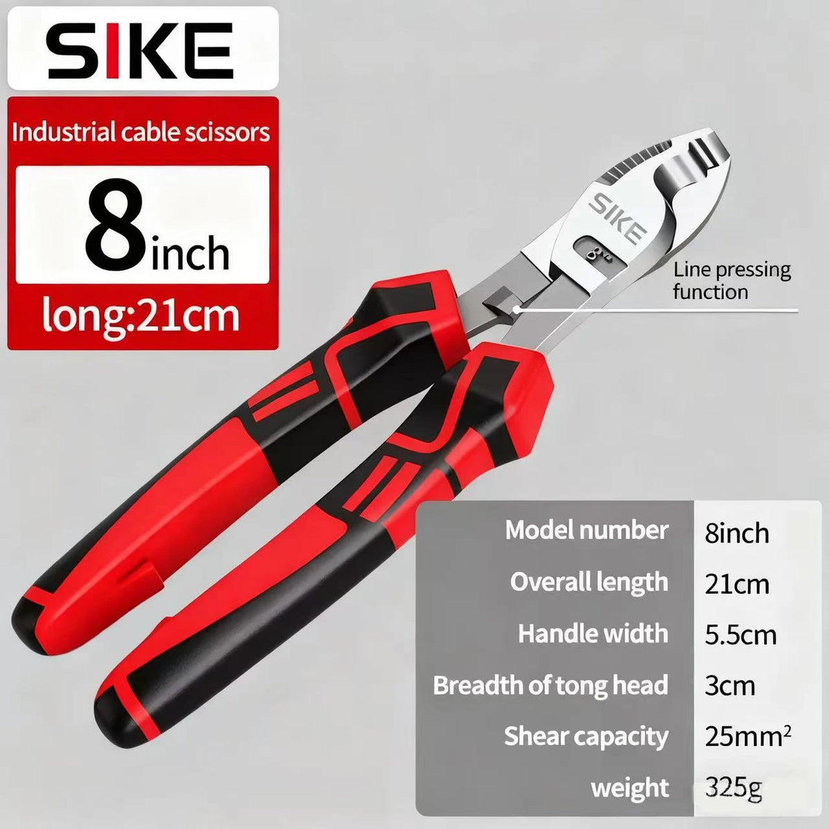 Cable cutters, electrician's pliers, wire strippers, crimping pliers, cable scissors, multi-purpose hand tools