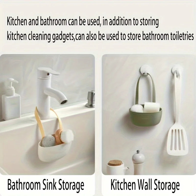 Kitchen Draining Rack,Multifunctional Kitchen Organizer with Draining Basket, Countertop Storage Holder,Space Saving  Organizers